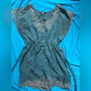 Forever 21 Green Tunic, size S
